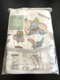 【新品未開封】ディズニーベイビー ガーゼスタイ ダンボ ３枚組 Disney
