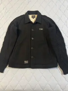 CRIMIE ウールジャケット ブラック Lサイズ　美品のサムネイル