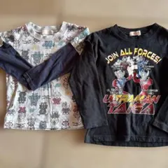 ウルトラマンタイガ Tシャツ 2枚セット 100cm