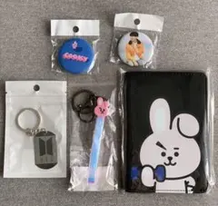 BTS JUNGKOOK パスポートケース(難あり) キーホルダー 缶バッジ