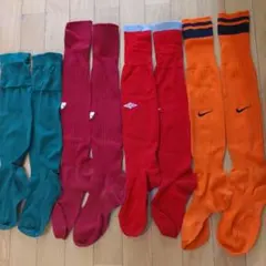 サッカーソックス 4足セット Nike Umbro