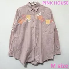 ピンクハウス　PINK HOUSE ギンガムチェックシャツ　M size