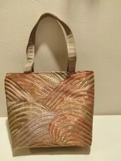 ハンドメイド　帯からトートバッグ