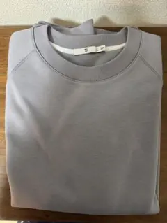ユニクロ +J ドライスウェットシャツ グレー Lサイズ