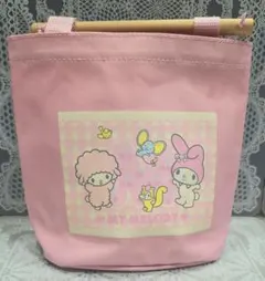 マイメロディ 2009 ウォールポケット 小物入れ 壁掛け ピンク 平成レトロのサムネイル