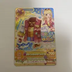 アイカツカード　夏樹みくる　リゾートキャンサートップス