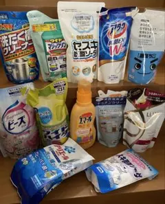日用品　まとめ売り　洗剤 漂白剤　セスキ　ワイドハイター他　計12点