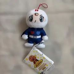 アンパンマン ロールパンナ ストラップ付きぬいぐるみ 約12cm