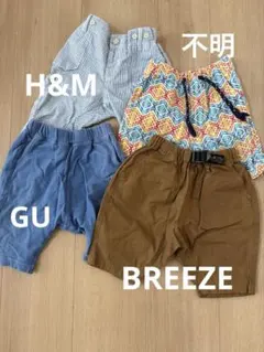 ボトムス4点セット　80