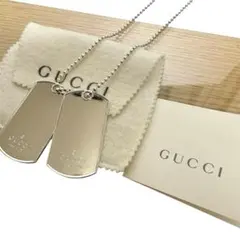 2026年最新】グッチドックタグネックレスの人気アイテム - メルカリ