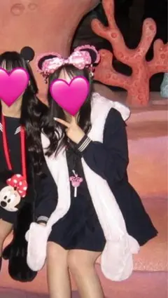 ディズニー マフラーキャップ ファンキャップ ピンク