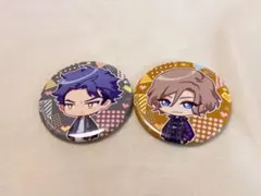 摂津万里/兵頭十座　A3!キャラバッジコレクション ちびキャラver.