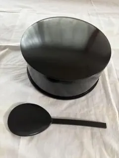 懐石道具 茶懐石 漆塗り 湯桶 飯器 おひつ しゃもじ 通盆 給仕盆 大澤