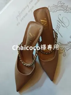 ZARA ポインテッドトゥハイヒール 38