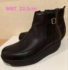 MBT 黒 サイドゴアブーツ