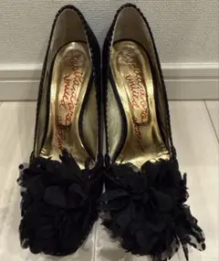 ユナイテッドアローズ　パンプス　クロ　23.5㎝　オデット デ オディール