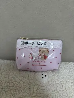 Lil ala mode × サンリオキャラクターズ 当りくじ ポーチ ピンク