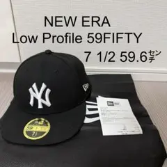 美品 NEW ERA LP 59FIFTY ヤンキース59.6 7 1/2