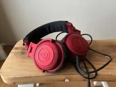 断捨離価格 早い者勝ちAudio-Technica 限定色レッド ヘッドホンのサムネイル