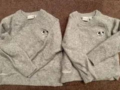 1着1650円　ANYA HINDMARCH グレー セーター 2点セット