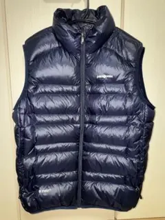 patagonia ネイビー ダウンベスト