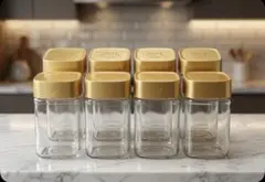 ネスカフェゴールドブレンド　80g 空き瓶8本のサムネイル