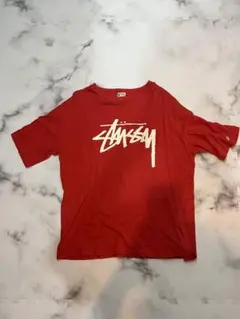 stussy × champion コラボTシャツ Mサイズ