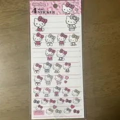 ハローキティ　4サイズ　ステッカー