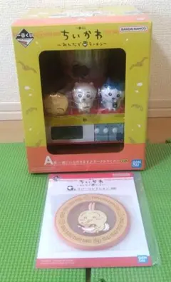 ちいかわ　一番くじ　A賞:ヌードルタイマー　ラバーコレクション　セット