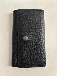 COACH メンズレザーキーケース　黒