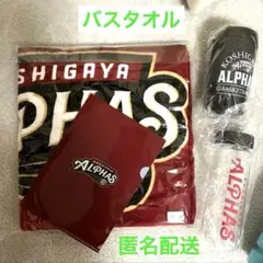 越谷アルファーズ　バスタオル　ファイル　タンブラー　クリアボトル