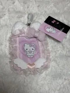 (未使用)ハローキティ 天使と小悪魔 トレカケース キティ　天使