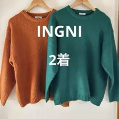 INGNIイング　アクリルセーター　M