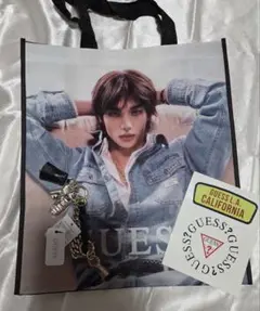 GUESS ヒョンジン ショッパー バッグ ポップアップ 韓国限定 非売品