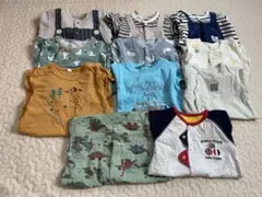 ベビー服まとめ売り 50〜70 男の子 春夏 11点セット