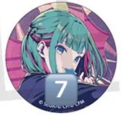 プロセカ グリ缶 グリッター缶バッジ 初音ミク レオニミク 50C