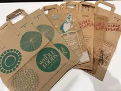 Trader Joe's トレジョ Whole foods エコバッグ　紙袋のサムネイル