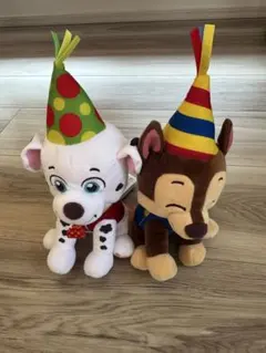 パウ・パトロール ぬいぐるみ 2体セット