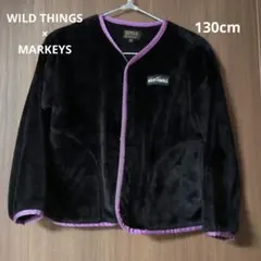 WILD THINGS×MARKEYS フリースカーディガンのサムネイル