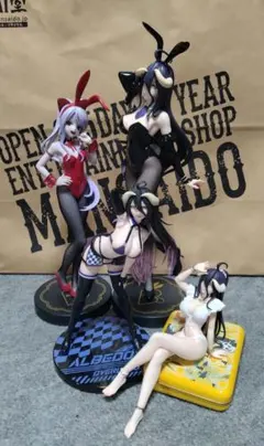 オーバーロード アルベド シャルティア バニー フィギュア タイクレ