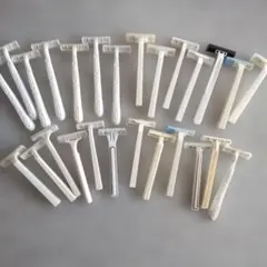 T字カミソリ ホテルアメニティ 髭剃りまとめ売り