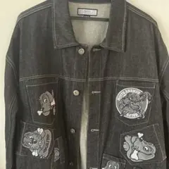 最終値下　GALFY　ガルフィー　メニーポケット　デニムジャケット　ブラック　L m69643516266_1.jpg?1743776783