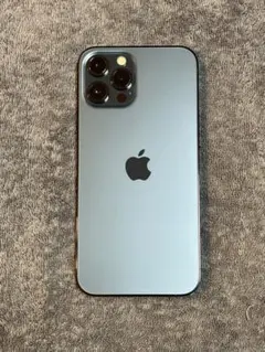 iPhone12 ProMax 128GB パシフィックブルー ガラスフィルム付