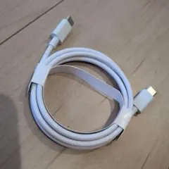 USB-C 充電ケーブル ホワイト