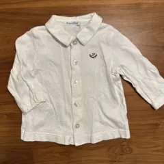 ファミリア　70 ホワイト長袖シャツ