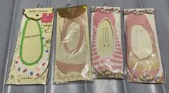 値下げ！チュチュアンナ★スタジオポアック　フットカバー　4点セット　ピンク