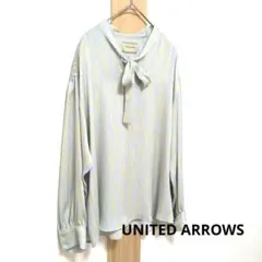 お値下げ＊美品✨UNITED ARROWS＊ ボウタイブラウス 長袖のサムネイル