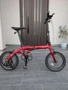 RENAULT 折りたたみ自転車 レッドのサムネイル