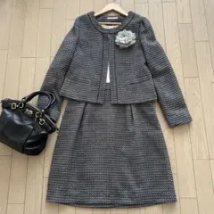 【新品値下げ】ナチュラルビューティーベーシックM L ママスーツ 入学式 卒業式