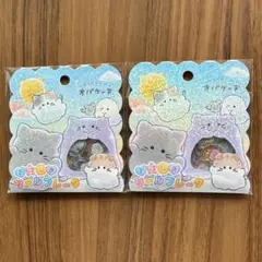 【新品、正規品】オバケーヌ おはじきシールフレーク 2パック